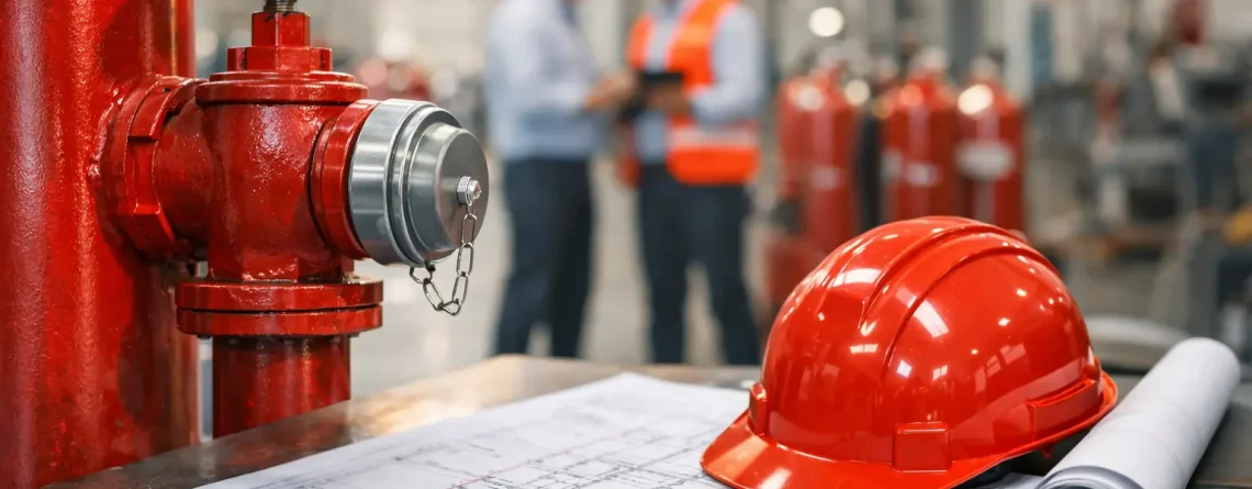 Como planejar rede de hidrante industrial