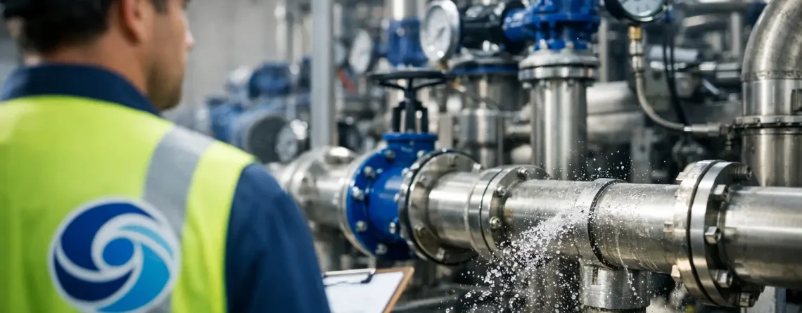 Como reduzir risco em obra hidráulica industrial