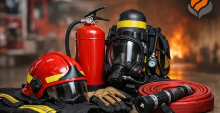 Equipamentos essenciais para combate a incêndio